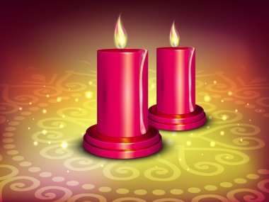 diwali celebration Hindistan için tebrik kartı. EPS 10.