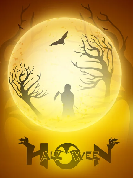 Fondo de Halloween aterrador. EPS 10 . — Vector de stock