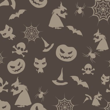 Cadılar Bayramı sorunsuz geçmiş. EPS 10.