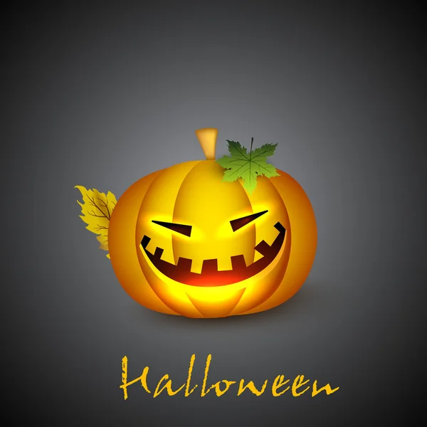 Straszne pupmkin na noc halloween. EPS 10. — Wektor stockowy