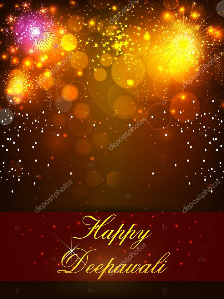 Fire crackers background for Diwali festival celebration in Indi Stock  Vector Image by ©alliesinteract #13806155