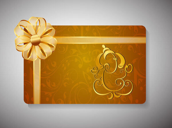 Подарочная карта для фестиваля Дипавали или Дивали в Индии. EPS 10
.