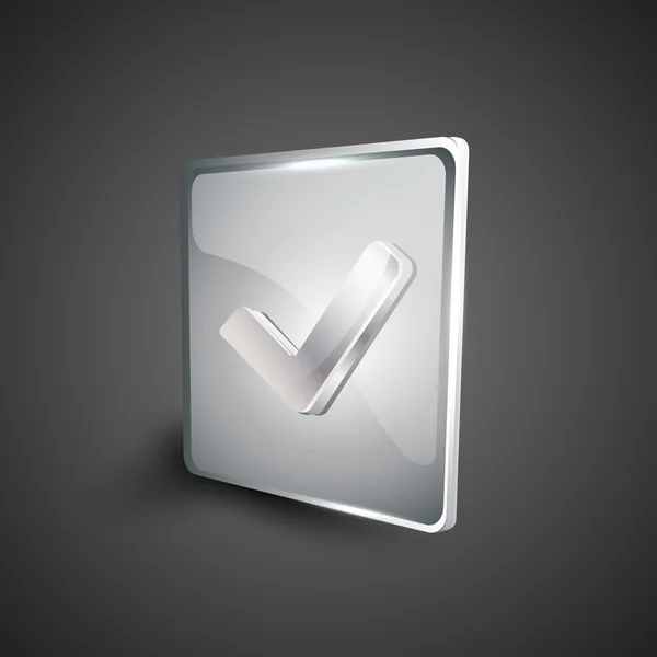 Brillante web 3D 2.0 izquierda icono de flecha icono conjunto. EPS 10 . — Vector de stock