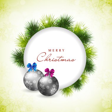 neşeli Noel tebrik kartı, hediye kartı veya davetiye. EPS