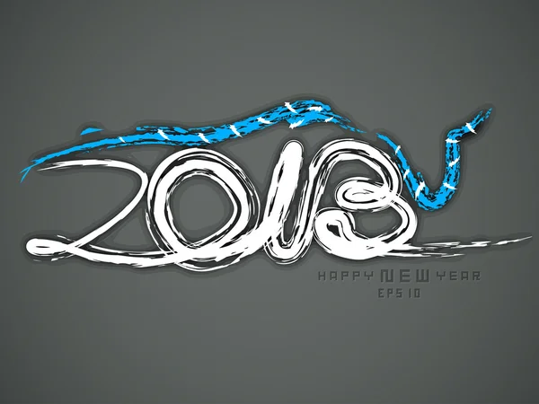 Bonne année fond avec 2013 nouvelle année symbole serpent . — Image vectorielle