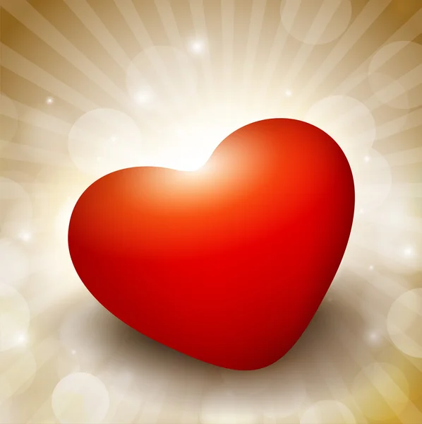 Valentine Heart. EPS 10. — Stock Vector