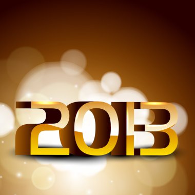 stilize 2013 seneler geçmiş. EPS 10