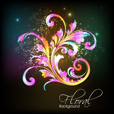 arka plan çiçek. EPS 10.