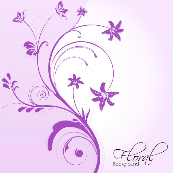 Fondo floral abstracto. EPS 10 . — Vector de stock