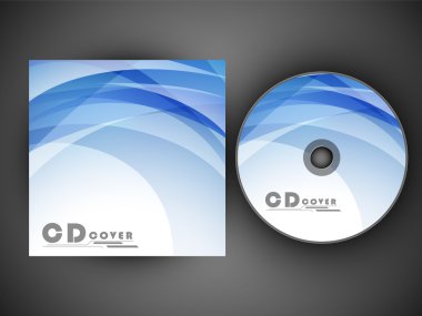 CD kapak tasarımı şablonu stilize. EPS 10.