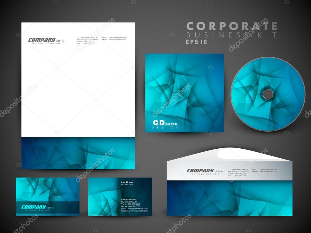 Professional corporate identity kit or business kit for your bus