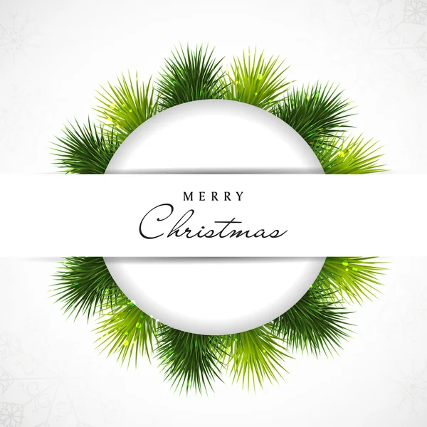 Krásné veselé vánoční přání. EPS 10. — Stockový vektor