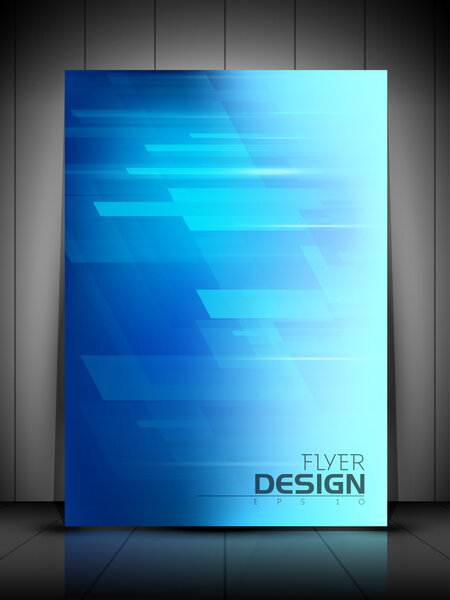 Professional business flyer template or corporate banner design,