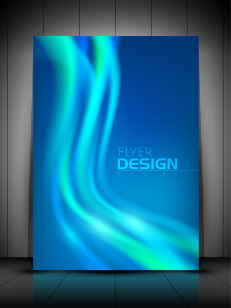 Professional business flyer template or corporate banner design,