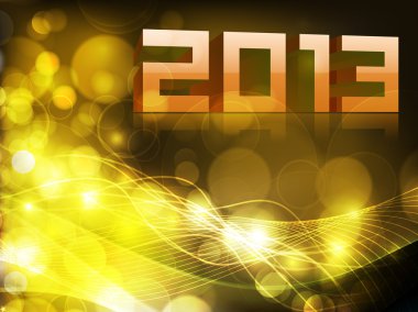 2013 mutlu yeni yıl. EPS 10.