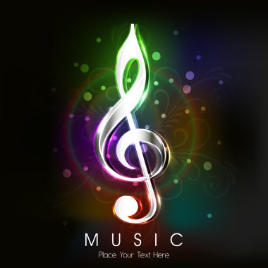 müzik notaları. olarak afiş, etiket, simge, sticker, el ilanı o-ebilmek var olmak