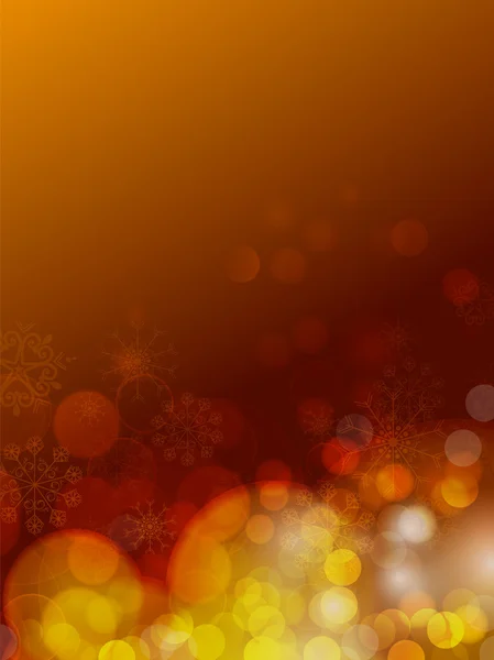 Ročník vánoční přání s ornamenty. EPS 10. — Stockový vektor
