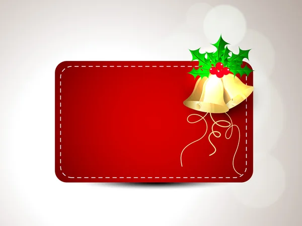 Merry christmas wenskaart, Geschenkenkaart of uitnodigingskaart. EPS — Stockvector