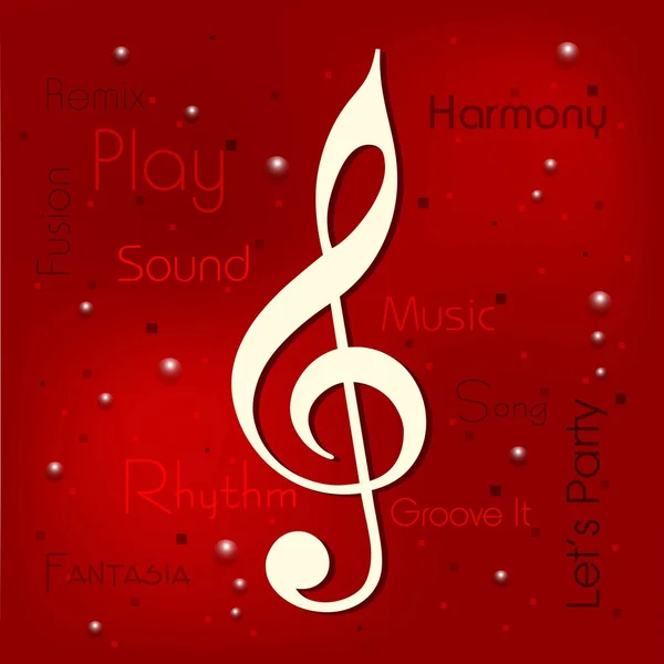 Musical notes. can be use as banner, tag, icon, sticker, flyer o — Stock Vector
