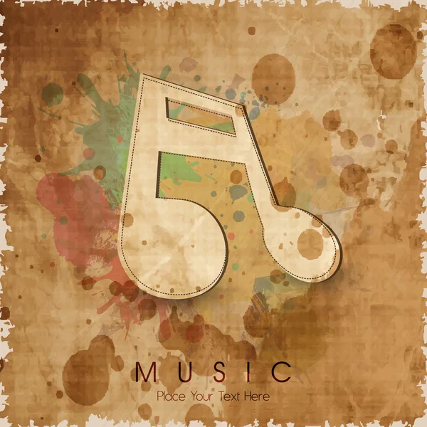 Musical notes. can be use as banner, tag, icon, sticker, flyer o — Stock Vector