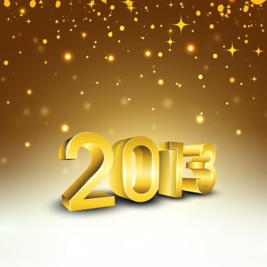 2013 mutlu yeni yıl. EPS 10.