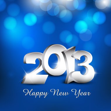 2013 mutlu yeni yıl. EPS 10.
