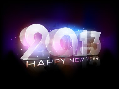 2013 mutlu yeni yıl. EPS 10.