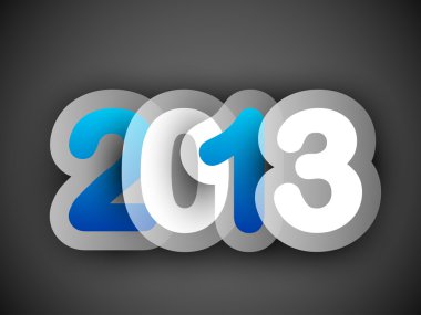 2013 mutlu yeni yıl. EPS 10.