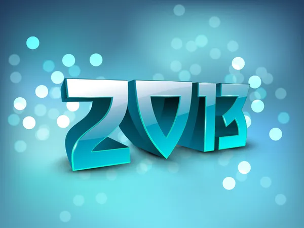 2013 frohes neues Jahr. Folge 10. — Stockvektor