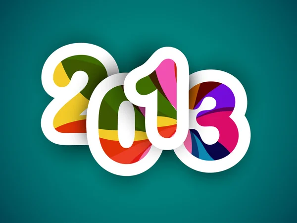 Bonne année 2013. SPE 10 . — Image vectorielle