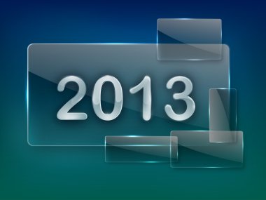2013 mutlu yeni yıl. EPS 10.
