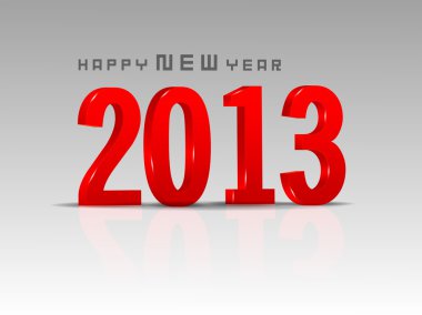 2013 mutlu yeni yıl. EPS 10.