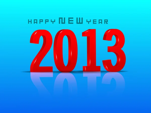 Šťastný nový rok 2013. EPS 10. — Stockový vektor