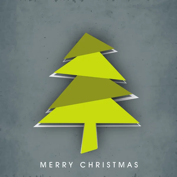 Vánoční tree.greeting karta, dar nebo pozvání pro m — Stockový vektor