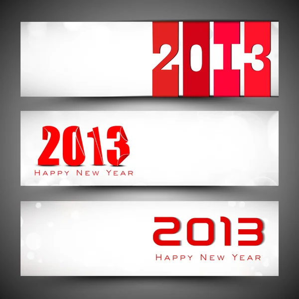 2013 Website header or banner. EPS 10. — Stock Vector