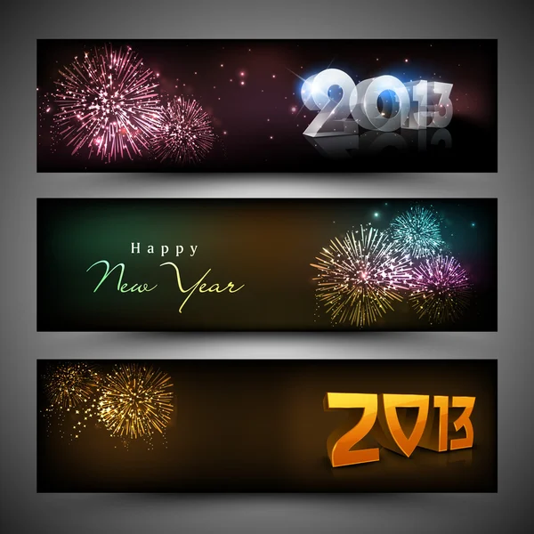 2013 Website header or banner. EPS 10. — Stock Vector