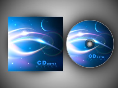 CD kapak tasarımı iş için. EPS 10.