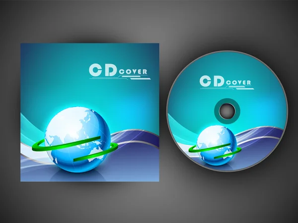 Diseño de portada de CD para su negocio. EPS 10 . — Archivo Imágenes Vectoriales