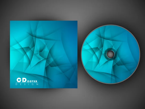 Design de capa de CD para o seu negócio. EPS 10 . — Vetor de Stock