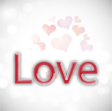 Sevgiliye arka plan. EPS 10.