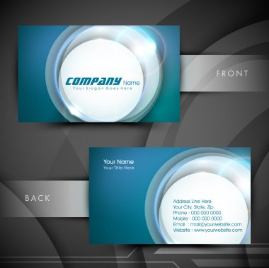 tasarlamak tasarımcı ve profesyonel kartvizit şablonuna veya vis