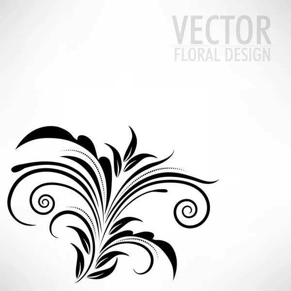 Hermoso fondo floral. EPS 10 . — Archivo Imágenes Vectoriales