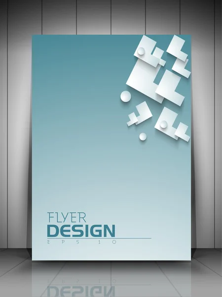 Profesyonel iş ilanı şablonu veya şirket banner tasarımı — Stok Vektör