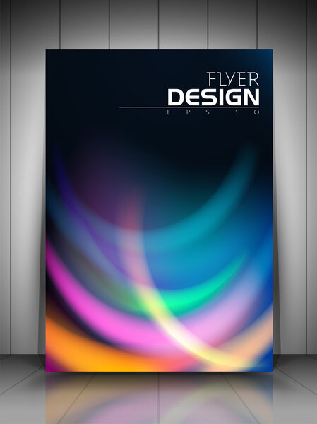 Профессиональный шаблон бизнес-флаера или корпоративный дизайн баннера
