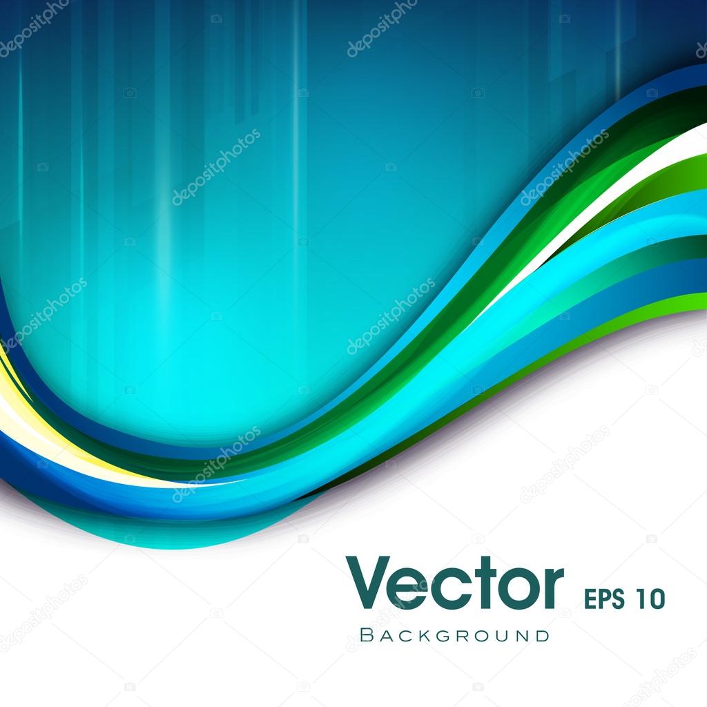 Abstract waves background, can be use for flyers and corporate p