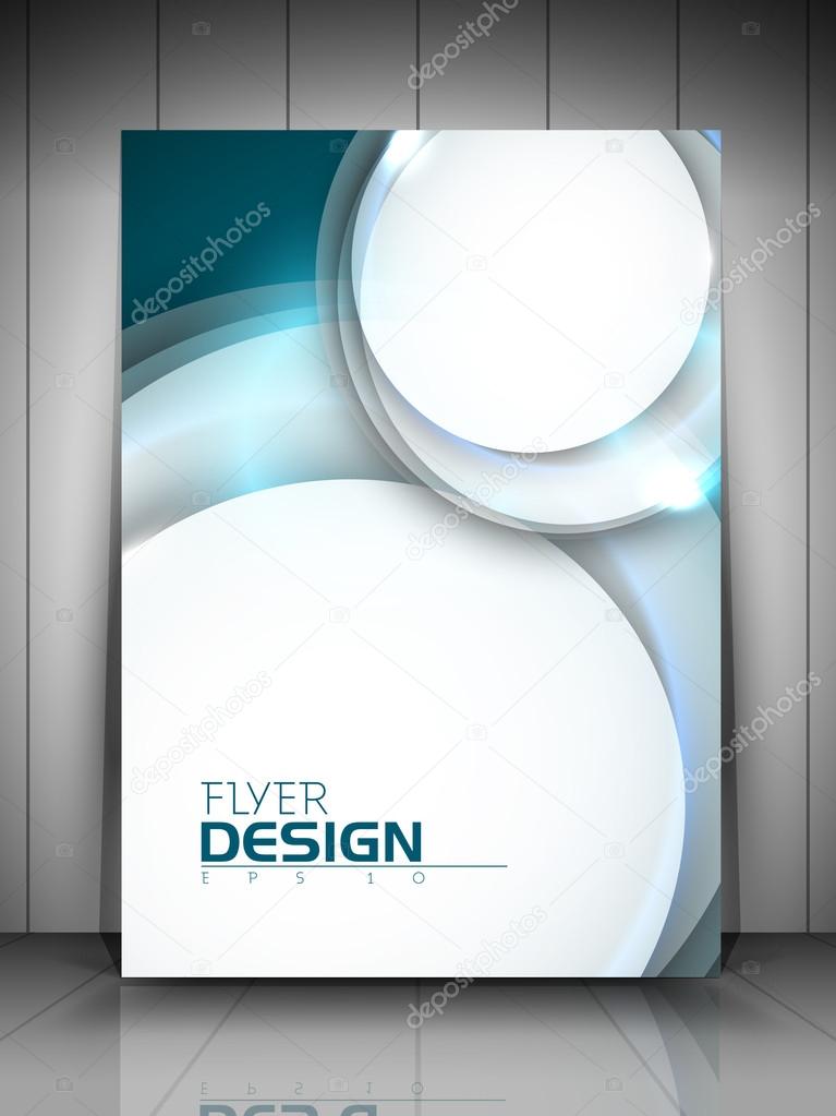 Professional business flyer template or corporate banner design