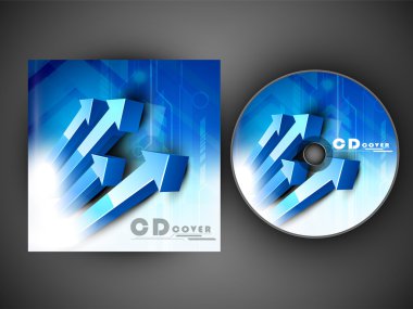CD kapak tasarımı iş için. EPS 10.