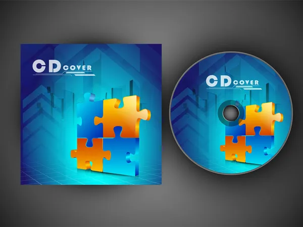 CD-Cover-Design für Ihr Unternehmen. Folge 10. — Stockvektor