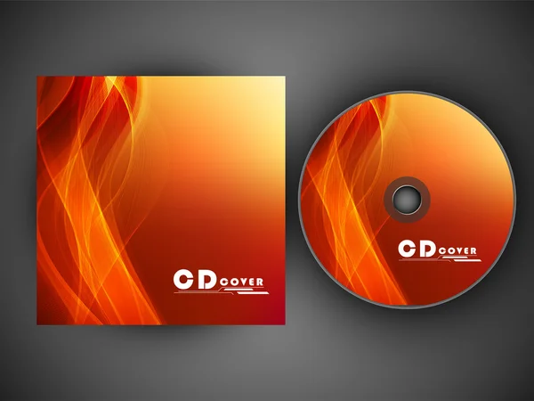 Cd cover ontwerp voor uw bedrijf. EPS 10. — Stockvector