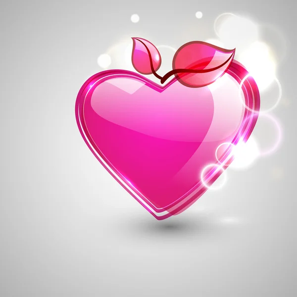 Valentines Day background, greeting card or gift card — Wektor stockowy